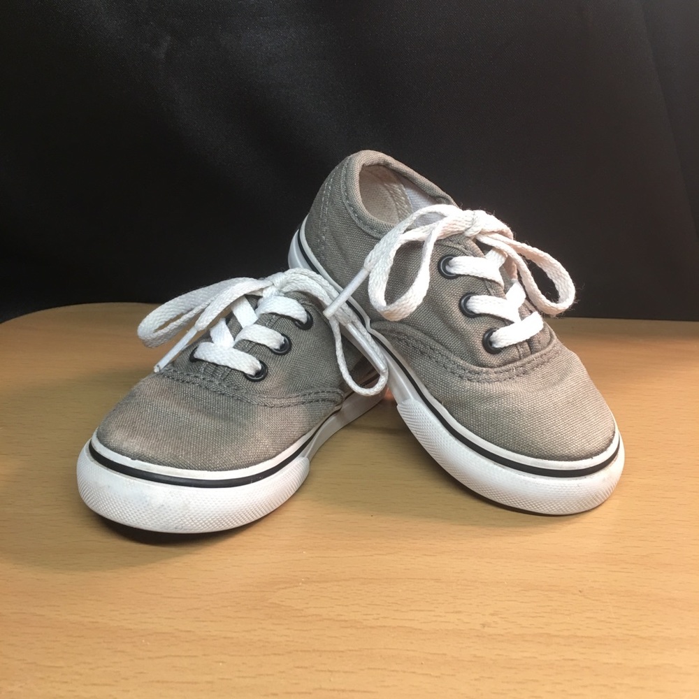 Toddler Boy Gray Vans